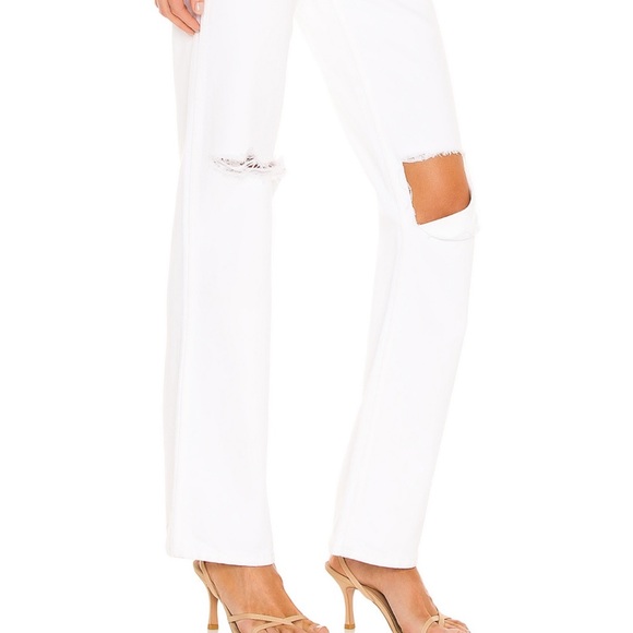 RE/DONE Originals 90's High-rise Loose - White - Picture 3 of 3